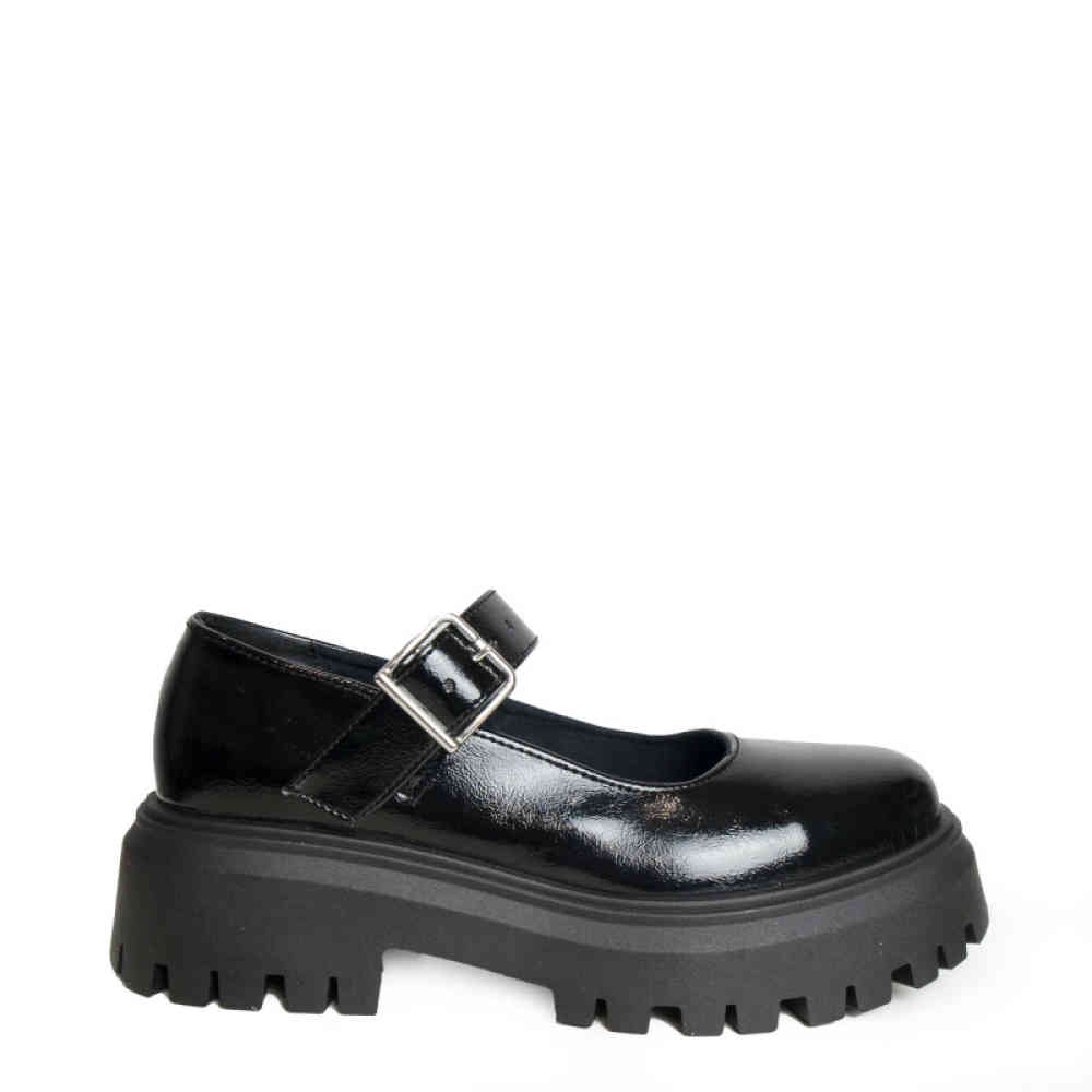 Altercore - Bliss Patent Chaussures basses - Noir